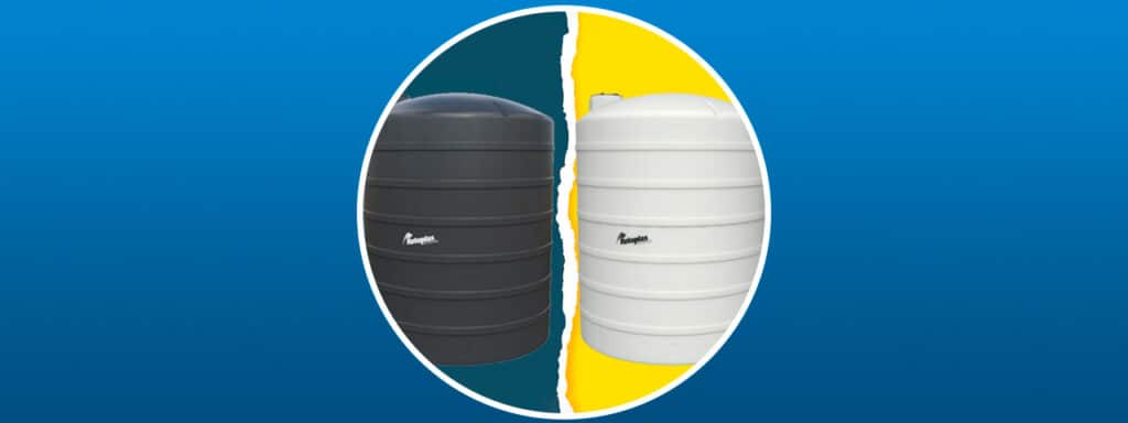 Tanque vertical Rotoplas blanco vs negro: cuál elegir según el uso